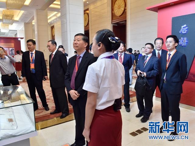 銀監(jiān)會主席尚福林等參觀 江西紅色金融歷史展 